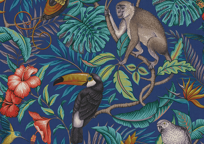 Rain Forest, Marine - Made to Measure Curtains - Image 8